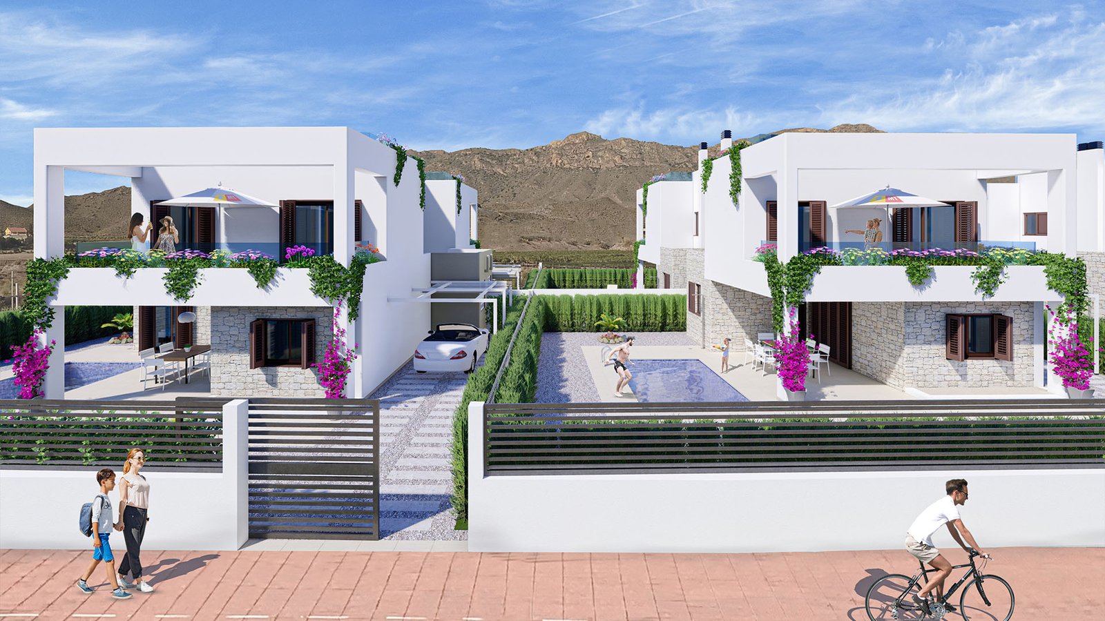 Semi Detached Villas Pulpí Costa Almería Spain